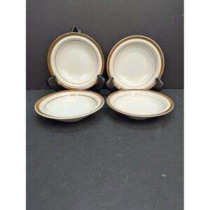 Brown Monterrey Stoneware by MSI Japan Set of 4 Berry Dessert Bowls